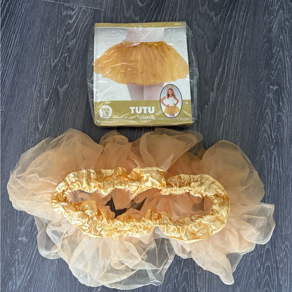 Amscan Gold Tutu Size Small